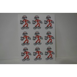 ELECTOLITE HARD HAT DECALS Reddy Kilowatt PG&E HARD HAT DECALS NINES. 9 PER-SHEET HEAD ONLY OR FULL BODY
