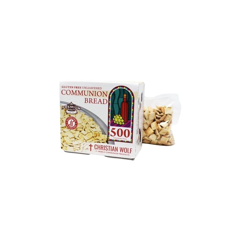 Unleavened Gluten Free Bread for Communion (500 pieces)