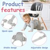 2 Pack Replacement High Chair Straps, Nylon 5 Point Harness