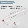 YQBFL PVC Wall Corner Protection, Corner Protection Adhesion is Convenient,