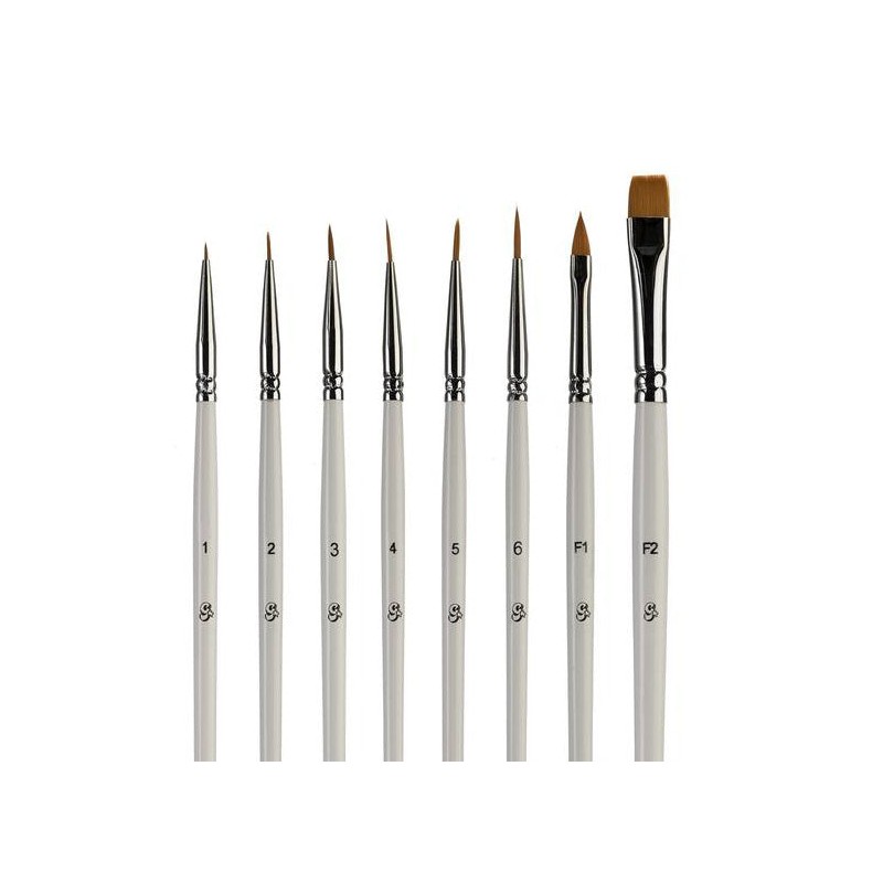 GLISTEN COSMETICS LINER BRUSH 6, GLISTEN COSMETICS