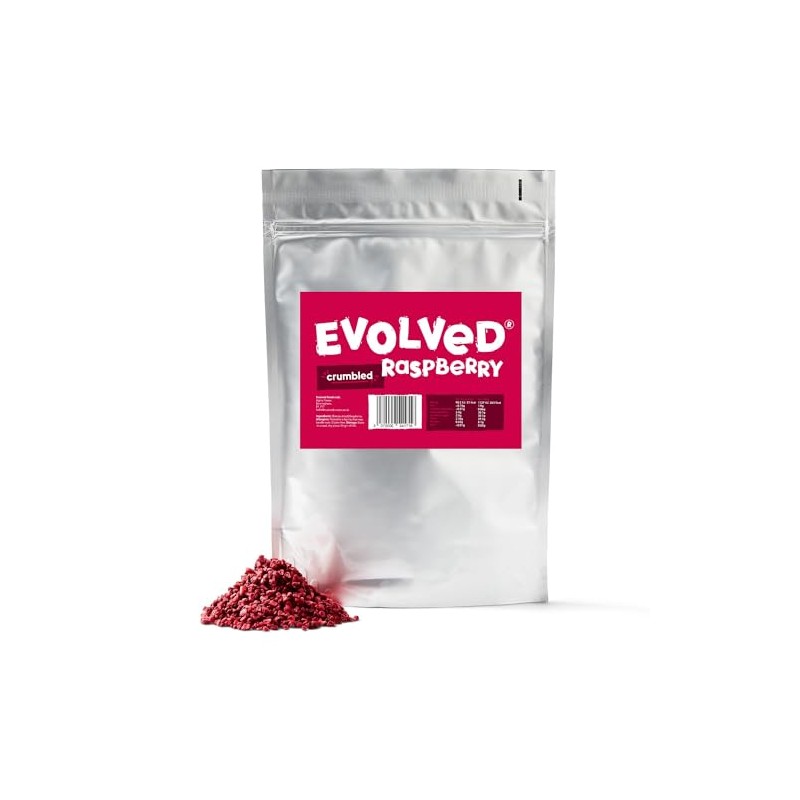 Freeze Dried Crumbled Raspberries 250g