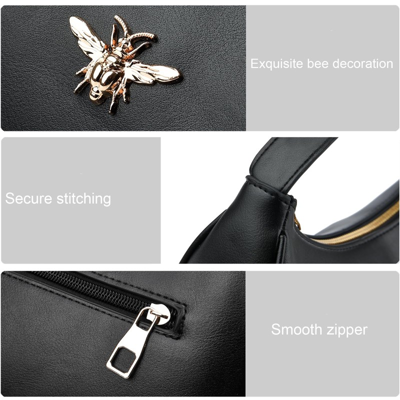 Crescent Shoulder Bags for Women Small Classic Shoulder Underarm Purse
