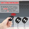 Kingdder 2 Pcs 8 Dip Switch Garage Door Remote Two
