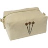 'Set of Darts' Canvas Wash Bag/Makeup Case (CS00043760)