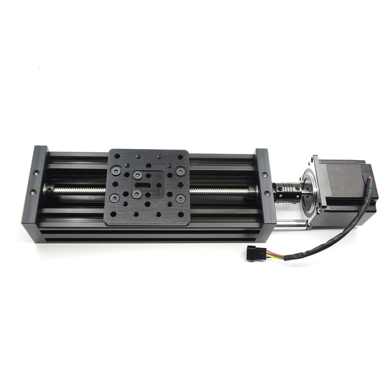 Zeberoxyz 300mm 4080U Z-axis Screw Slide Table Linear Actuator Kit