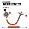 Weber hose, regulator and valve Q 100/1000 f. Gas, 50