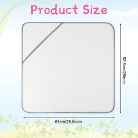 HAGOT Hooded Baby Towel, Soft Bath for Babies Towels, Absorbent Soft Newborn Towels with Hood, Wash Essentials for Newborns & Toddlers