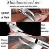 Little SyoheStainless steel fish scale knife, plane fish maw knife,
