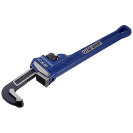 IRWIN Tools VISE-GRIP Pipe Wrench, Cast Iron, 2-Inch Jaw, 14-Inch Length (274102) , Blue