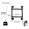 Wall/Floor-Mounted Ladders for Home, Basement Window Well Egress Exit Ladder,
