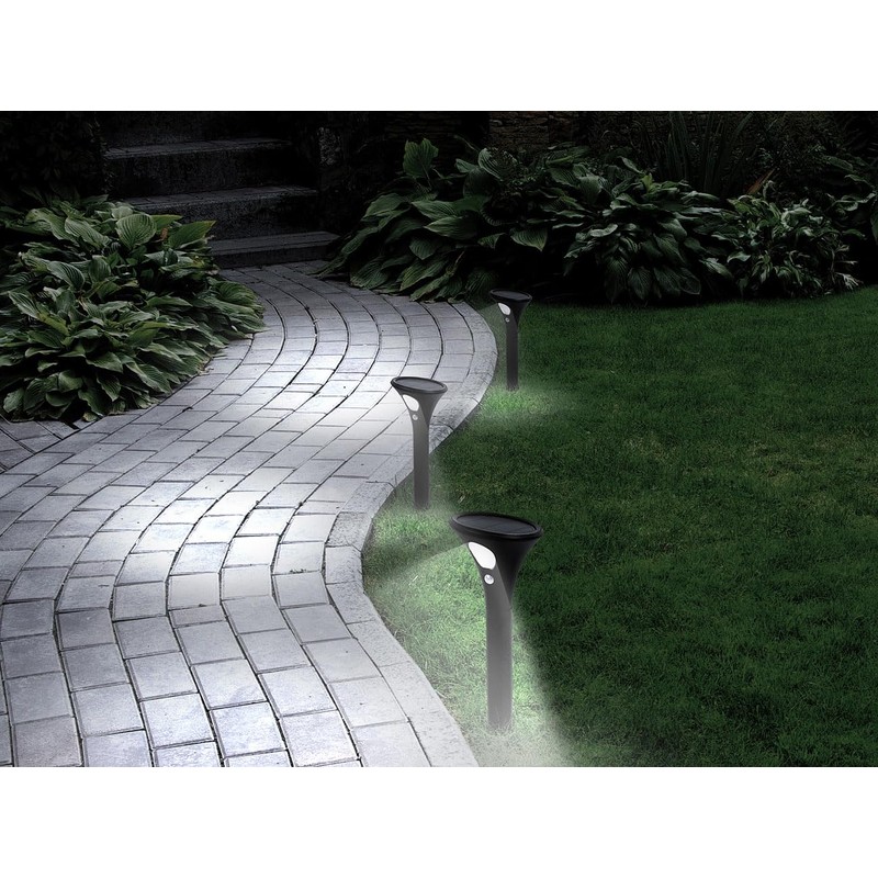 Lunartec Lanterns Motion Sensor: Set of 2 Design Solar Path