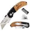 Harita Utility Knife Box Cutter with Belt Clip, Extra 5