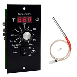 Digital Thermostat Controller Replacement for Traeger Wood Pellet Grills,Fits BAC236, BAC365, BAC283 Control Board,Compatible with Bronson 20, Pro 22/34, Texas Elite 34, Lil Tex,with Hot Rod Ignitor