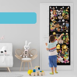 4 Tier Wall Pocket, Wall Pocket, Plush, Wall Pocket, Over the Door, Hanging Storage, Wall Hanging Storage Pockets, Multi Pockets, Space Saving, Toys, Small Items, Sundries, Office, Home, Organization,