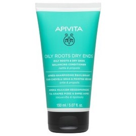 Apivita Balancing Cream for Oily Roots Dry Ends with Nettle Propolis, 150ml