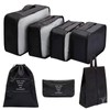 GELIMY Packing Cubes for Suitcase, 7PCS Travel Cubes Luggage Organiser