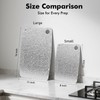 Titanium Cutting Board, 100% Pure Titanium Chopping Board for Kitchens,