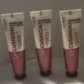 Catrice 3 Catrice Lip Cushion Protecting Multi Balm 010 Hug Your Lips -0.5 oz Each