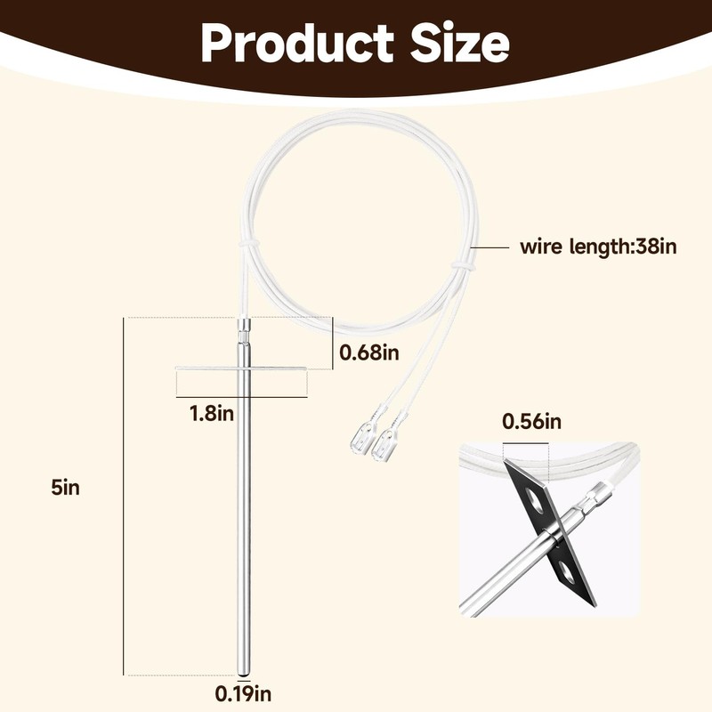 AIYOYOLIFE Thermostat Probe Compatible with Southbend B-Series BGS/12SC CG90-1 Range
