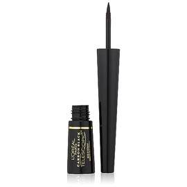 L'Oréal Paris delineador líquido de precisión telescópica, 0.08 onzas., Carbon Black