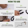 SJKHGU Fake Snake Rubber Snake Prank with String Clip