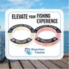 Reaction Tackle 100% Pure Fluorocarbon Fising Line - Leader Line/Clear