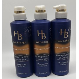 Hair Biology 3x Hair Biology Long & Revitalized Strengthening Shampoo 12.8 Fl Oz FREE SHIP