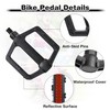 Bike Pedal 1/2 inch for Kids Bicycle Plastic Pedal Pair