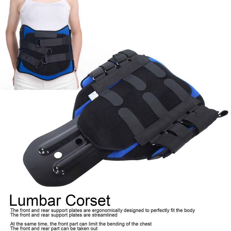 Adjustable Waist Back Brace Fracture Recovery Breathable Lumber Spine Support