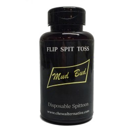 Mud Bud Jug Portable Disposable Spittoon Porta-toon Black Dip Spit Spitter