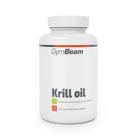 GymBeam GymBeam Krill?l Kapseln mit Omega-3 C Hochwertige Quelle von EPA und DHA, mit demAntioxidans Astaxanthin, untersttzt Herz, Gehirn und Sehverm?gen, 150 mg EPA & 70 mg DHA pro Portion, 60 caps