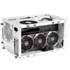 SilverStone Technology SUGO 14, SG14, White, Mini-ITX Cube Chassis, Supports