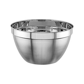 nu steel V SHAPED STAINLESS STEEL BOWL CAPACITY 5 QT, Polished