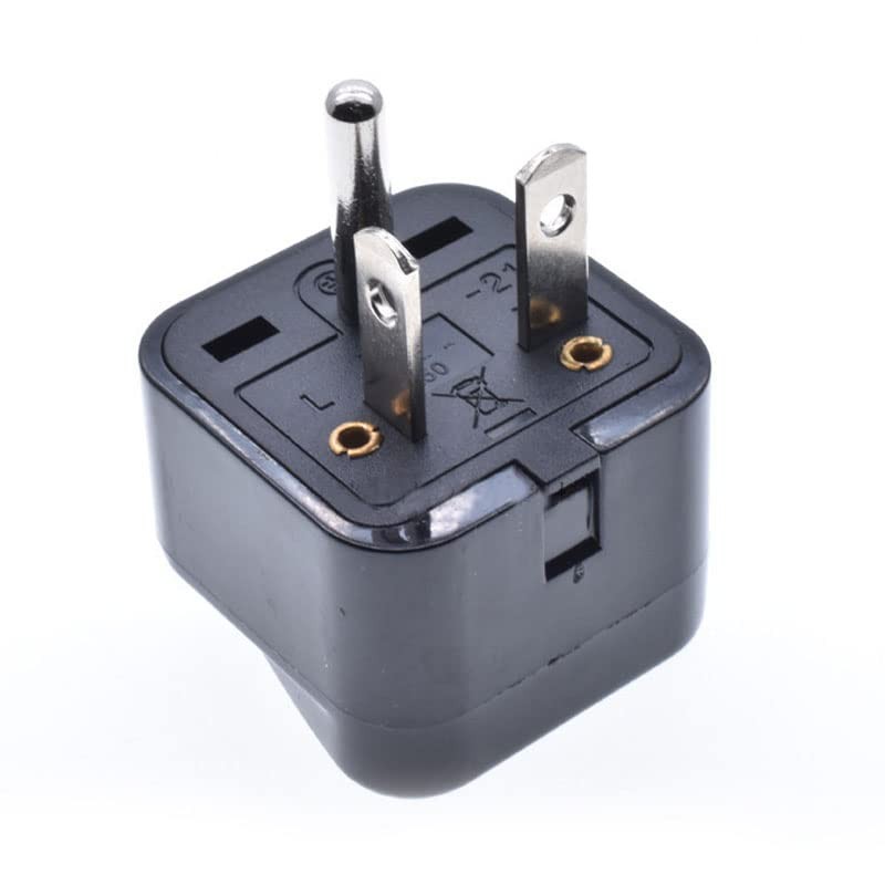 Tekit Black NEMA 6-20P Universal Plug Adapter110-250V 15A,Universal World to