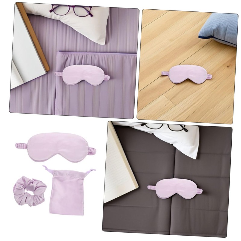 Healeved 1 Set Sleep Mask Set: Soft Eye Cover with