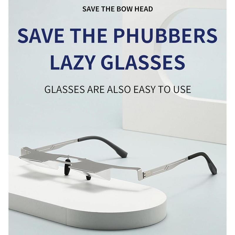 Lazy Glasses Laying Down Light-weight Prism Glasses Relaxer when Reading