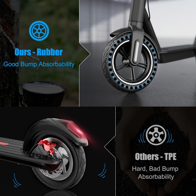 Cooryda Solid Tire for Xiaomi m365 Electric Scooter Mijia m365