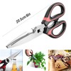 KISUOMAOYI Heavy Duty Kitchen Scissors, Sharp Kitchen Scissors Multipurpose Utility