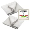 2 x Laminated Cotton Dust Sheets, Decorating, 6ft x 3ft,