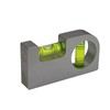 High precision solid aluminum alloy small level ruler, portable mini