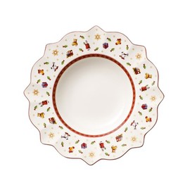 Villeroy & Boch Delight Soup Bowl, Porcelain, Multi, 26.5 x 26.8 x 14 cm, White