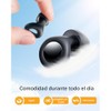 Tapones Auditivos para Dormir,Lavable y Reutilizable,Reducción de Ruido 30 dB,Tapones
