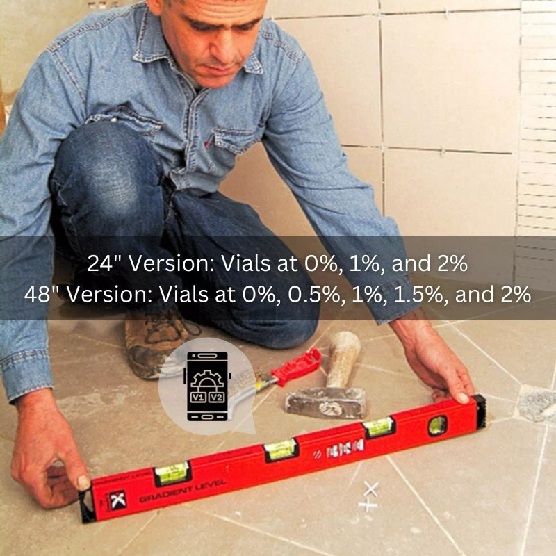 Kapro - 105 Topgrade Gradient Box Level - with Slope