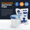 MED PRIDE Disposable Specimen Cups 10-Pack| High-Grade Silicone, Sterile, Individually