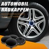 CUEMOON Set of 4 Wheel Centre Caps, Hub Caps, OD