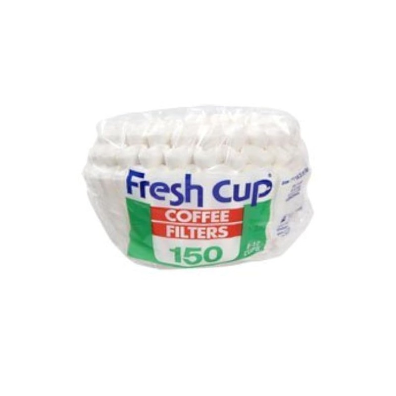 Fresh Cup paper coffee filters (1 Pack, 3.25"-150 count)