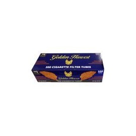 Golden Harvest Tubos de Cigarrillos de tamaño King Light (10 Cajas), 200 Unidades por Caja