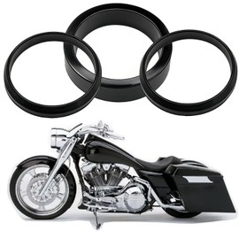 3-Pack Rubber Intake Manifold Gasket Seal Replacement for Harley Motorcycle