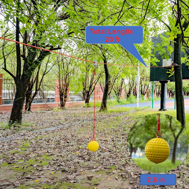 Baseball and Softball Batting Training Rope, Baseball Softball Hitting Trainer